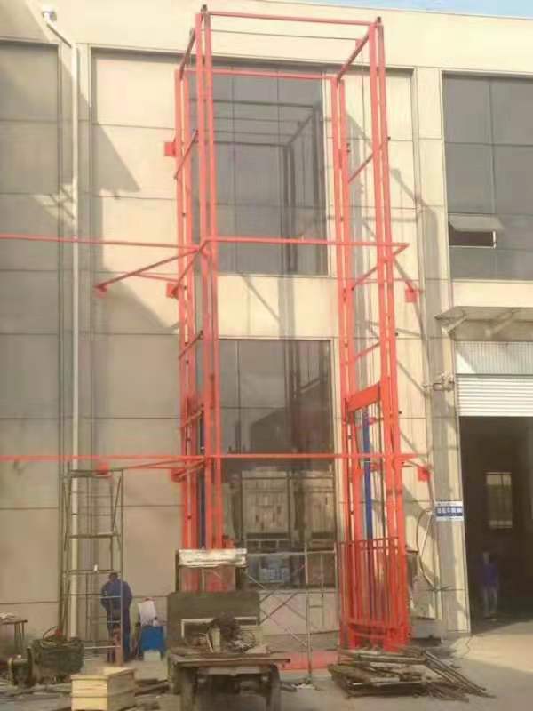 液压升降货梯展示